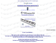 Tablet Screenshot of jvanmedevoort.nl
